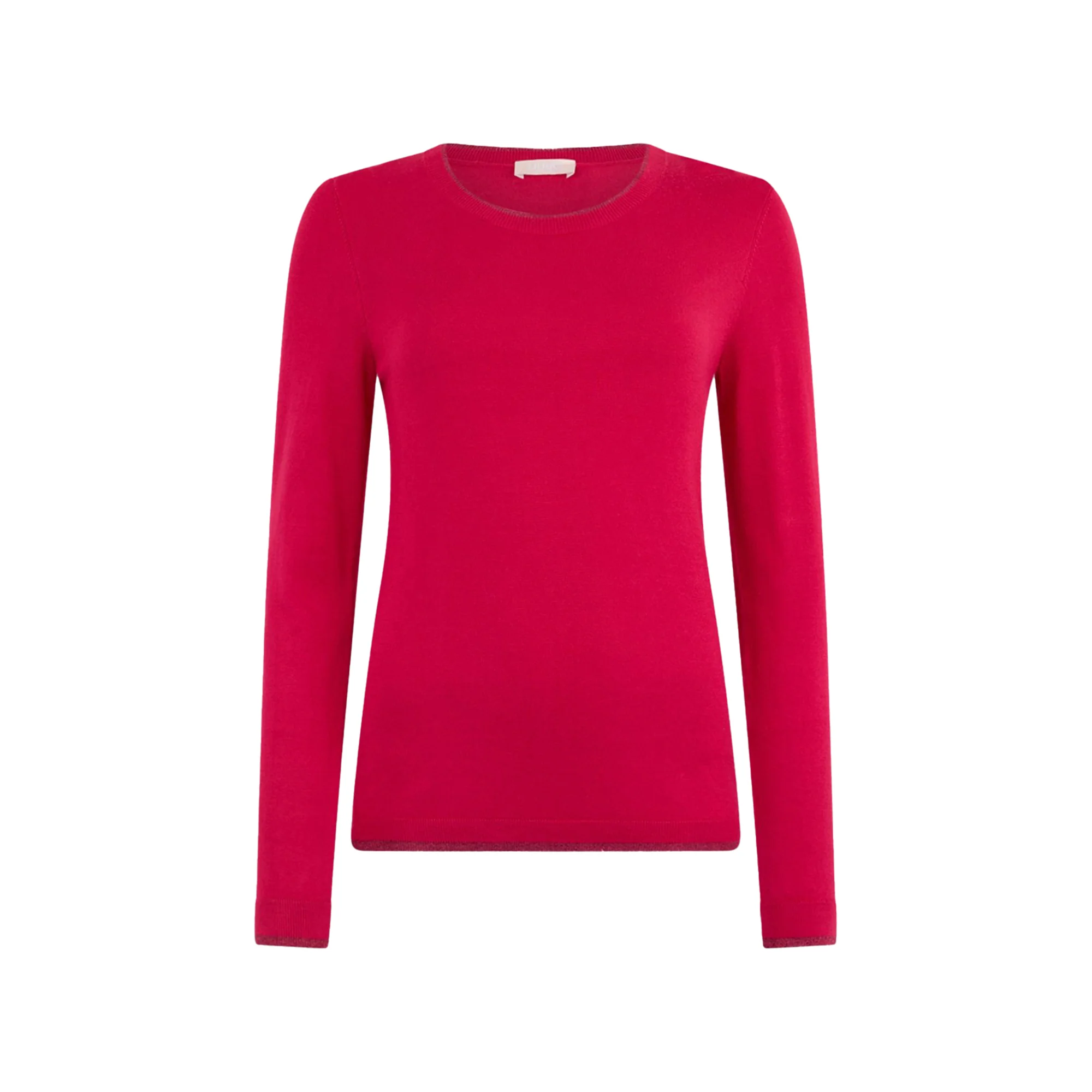 Maglia Donna Fucsia con spacchetti sui polsi