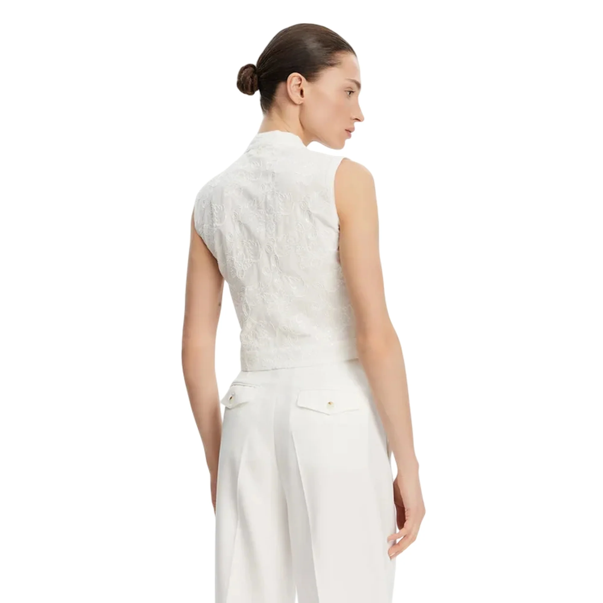Blusa Donna con Paillettes Decorative - Image 3