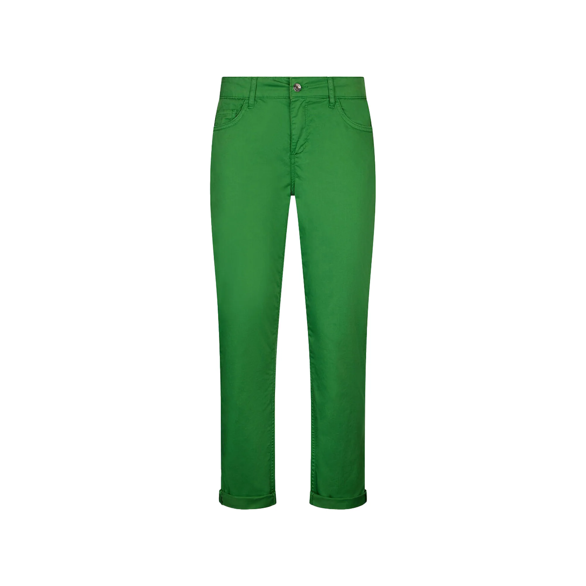 Pantaloni donna skinny cropped Verde
