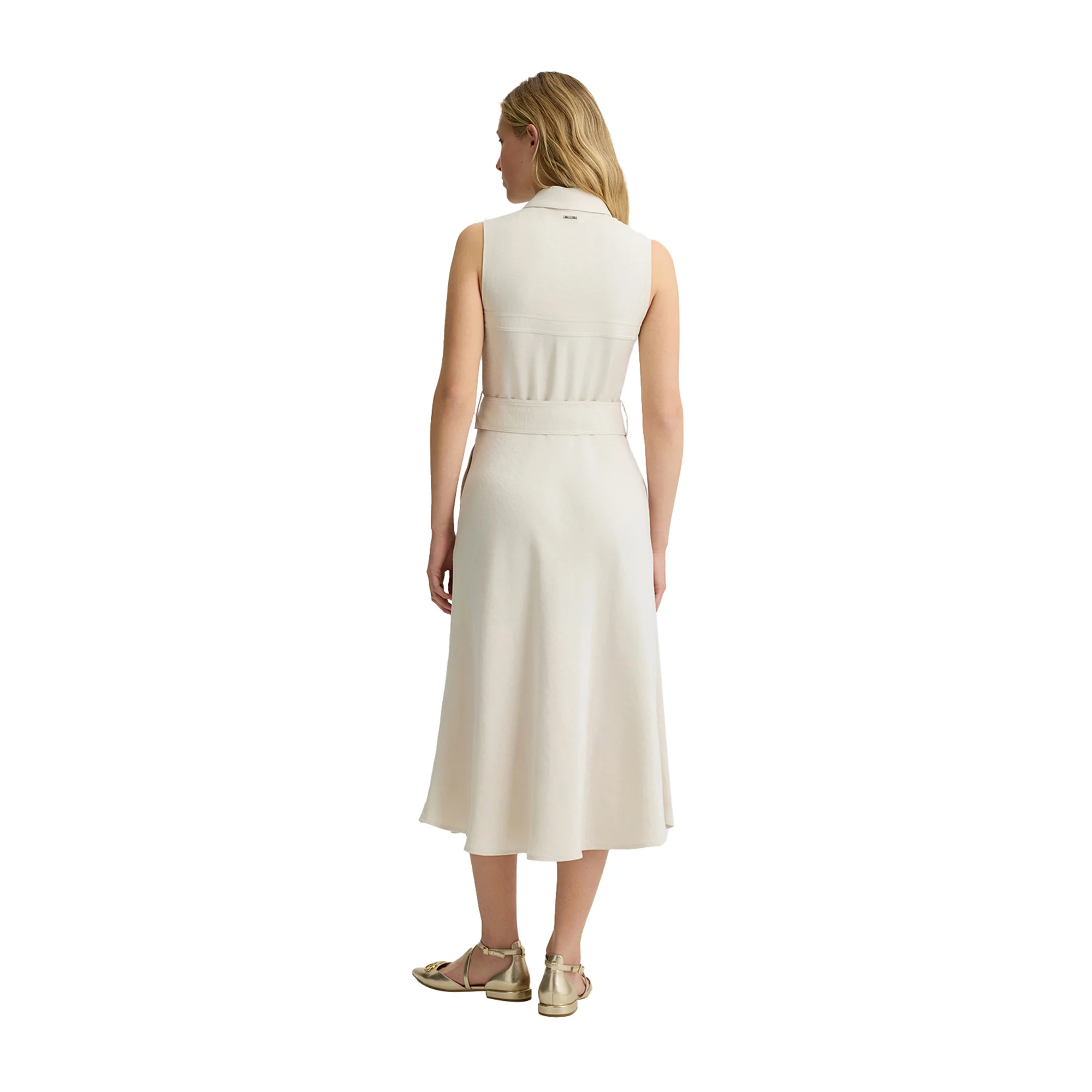 Abito chemisier Midi da Donna con cintura - Image 2