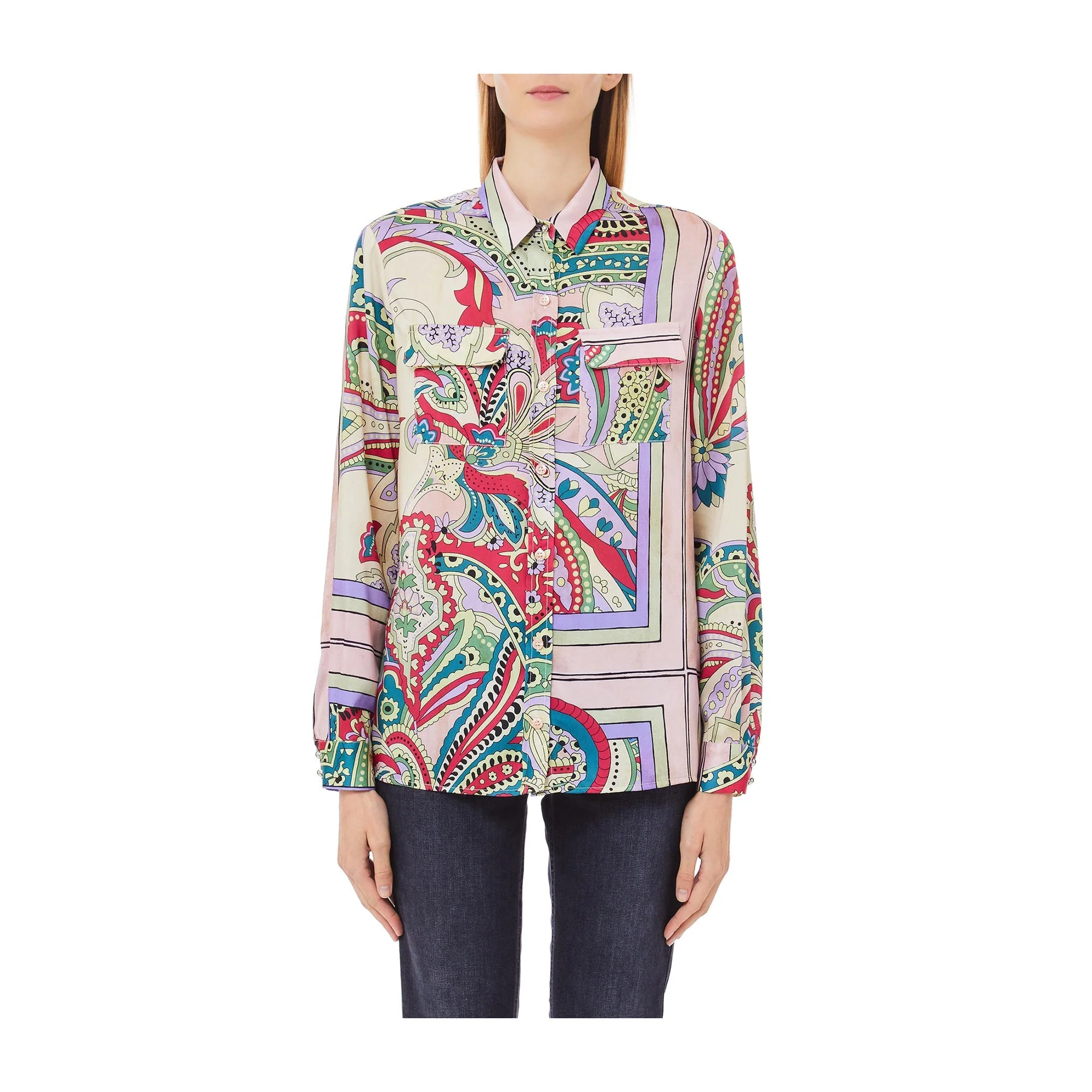 Camicia Donna fantasia con taglio classico