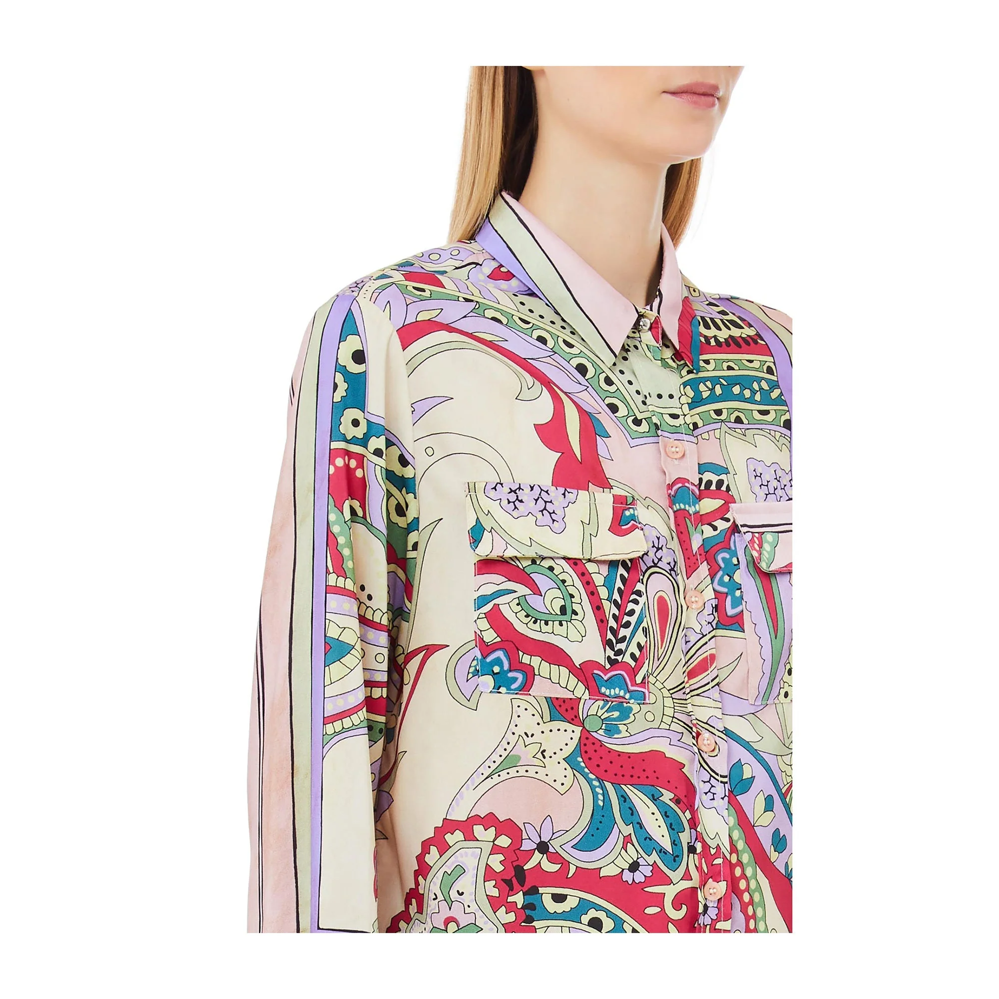 Camicia Donna fantasia con taglio classico - Image 3