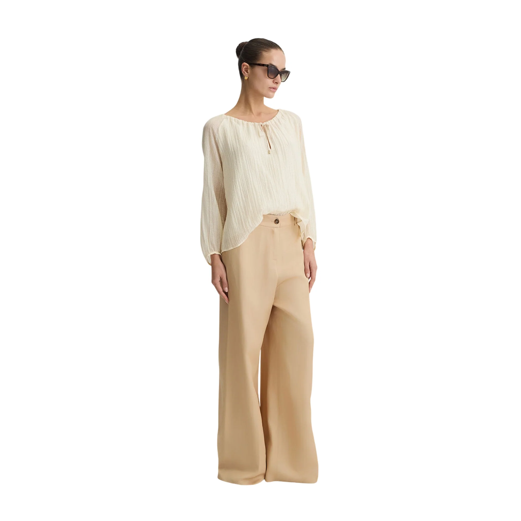 Blusa da Donna con laccetti davanti - Image 4