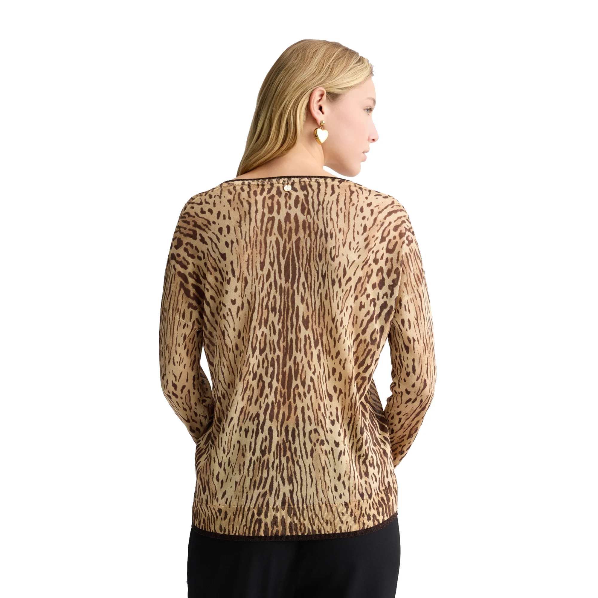 Maglia Donna con stampa animalier - Image 3