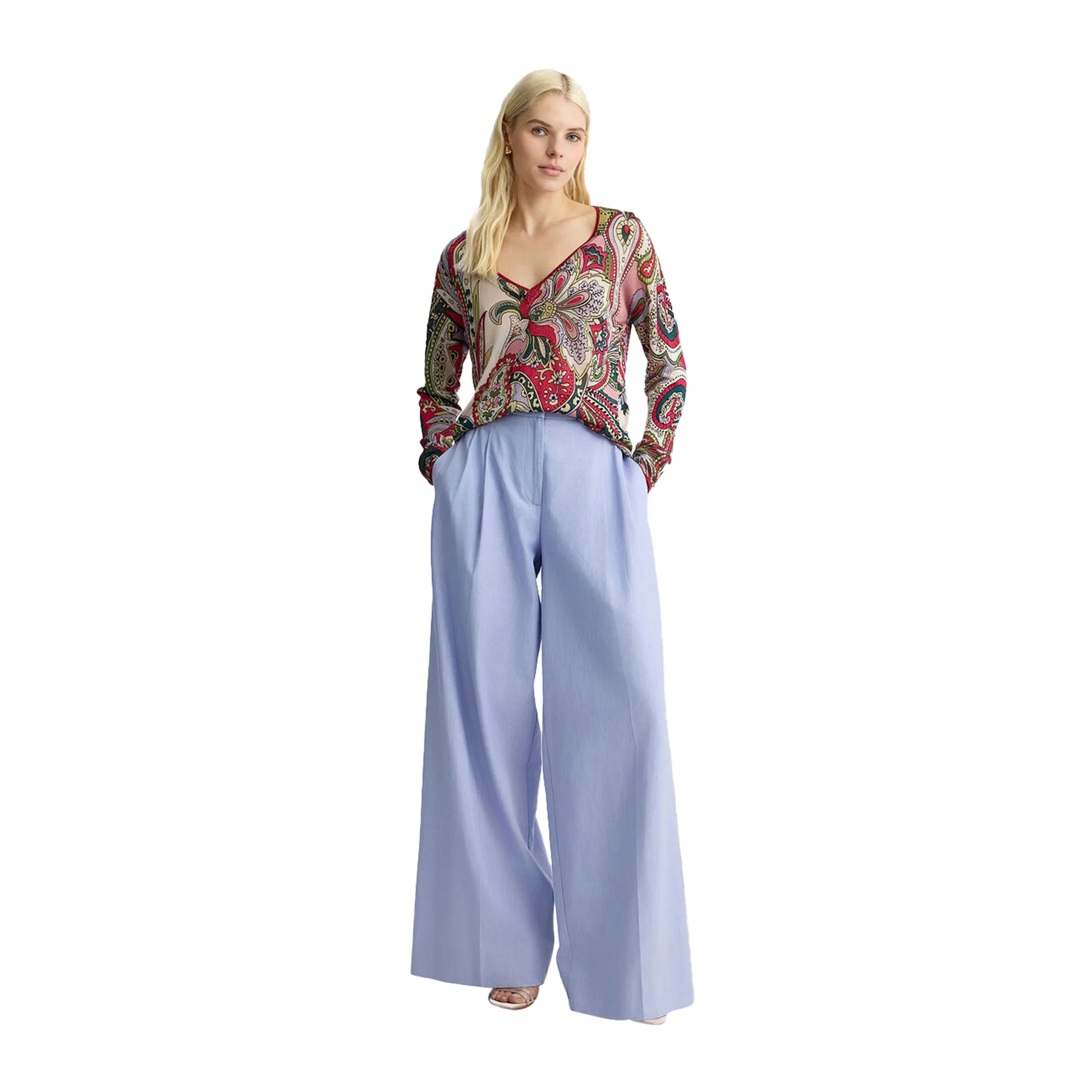 Maglia Donna con stampa foulard - Image 4
