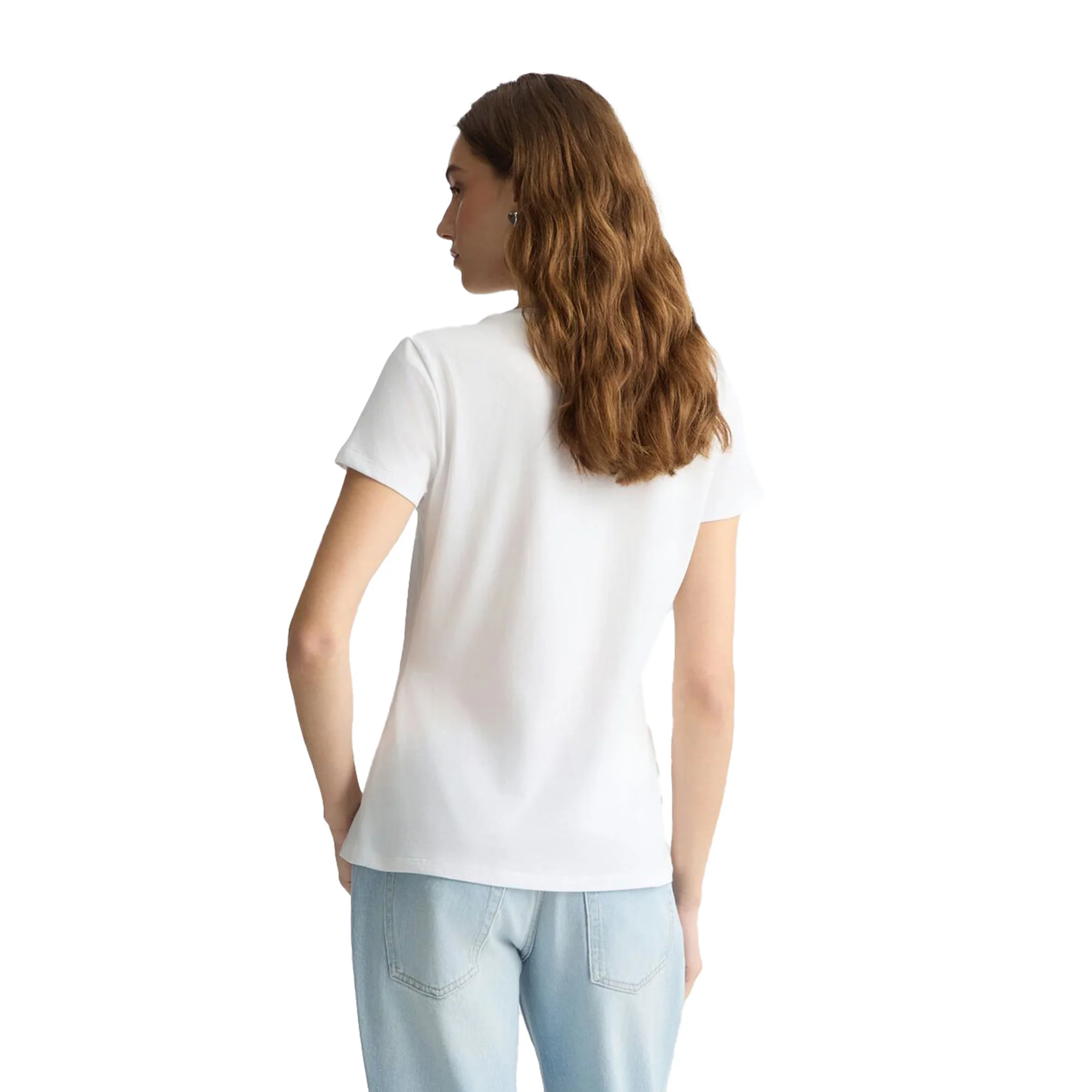 T-shirt Donna in cotone con stampa cocktail - Image 3