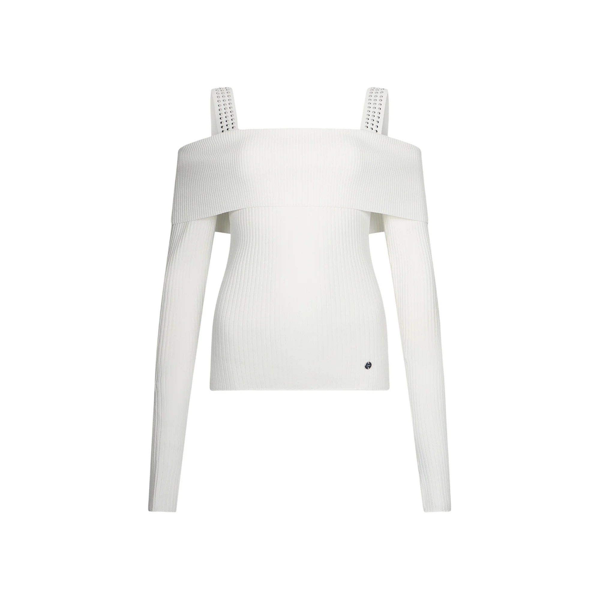 Maglia Donna modello off-shoulders Bianco