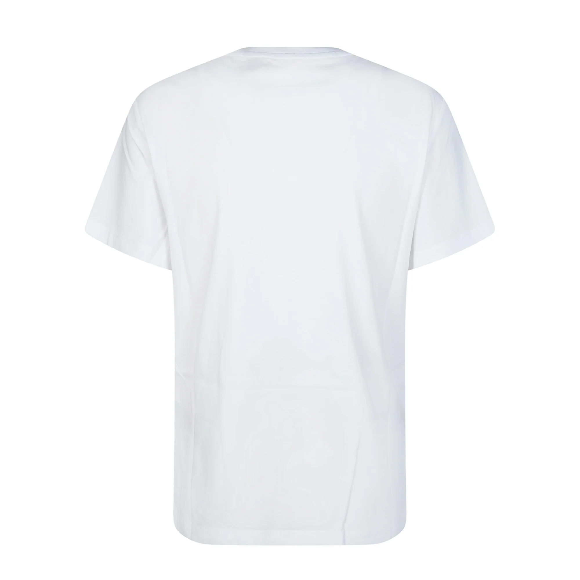 T-shirt bianca con stampa milkshake con cristalli - Image 2