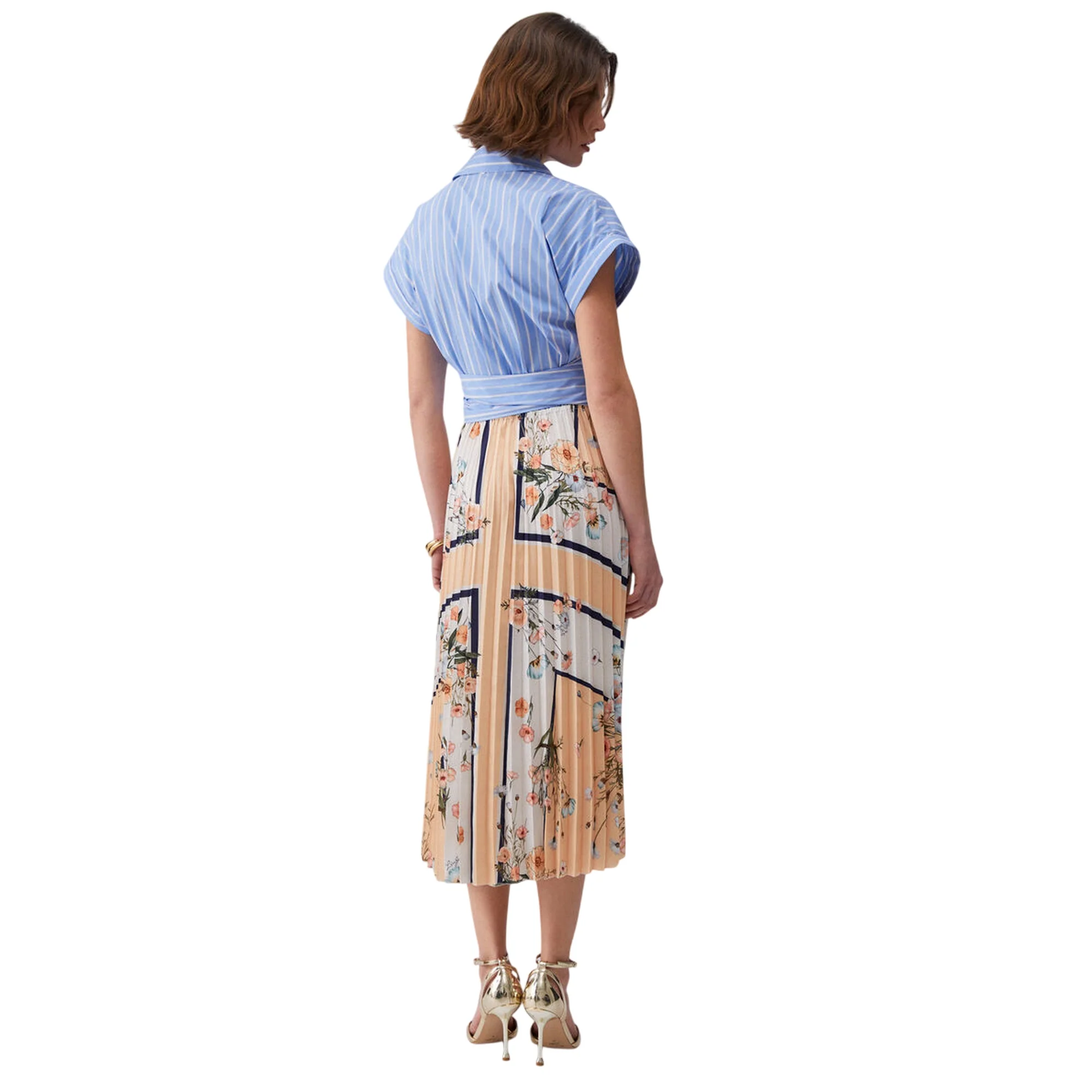Abito midi plissettato da Donna - Image 3
