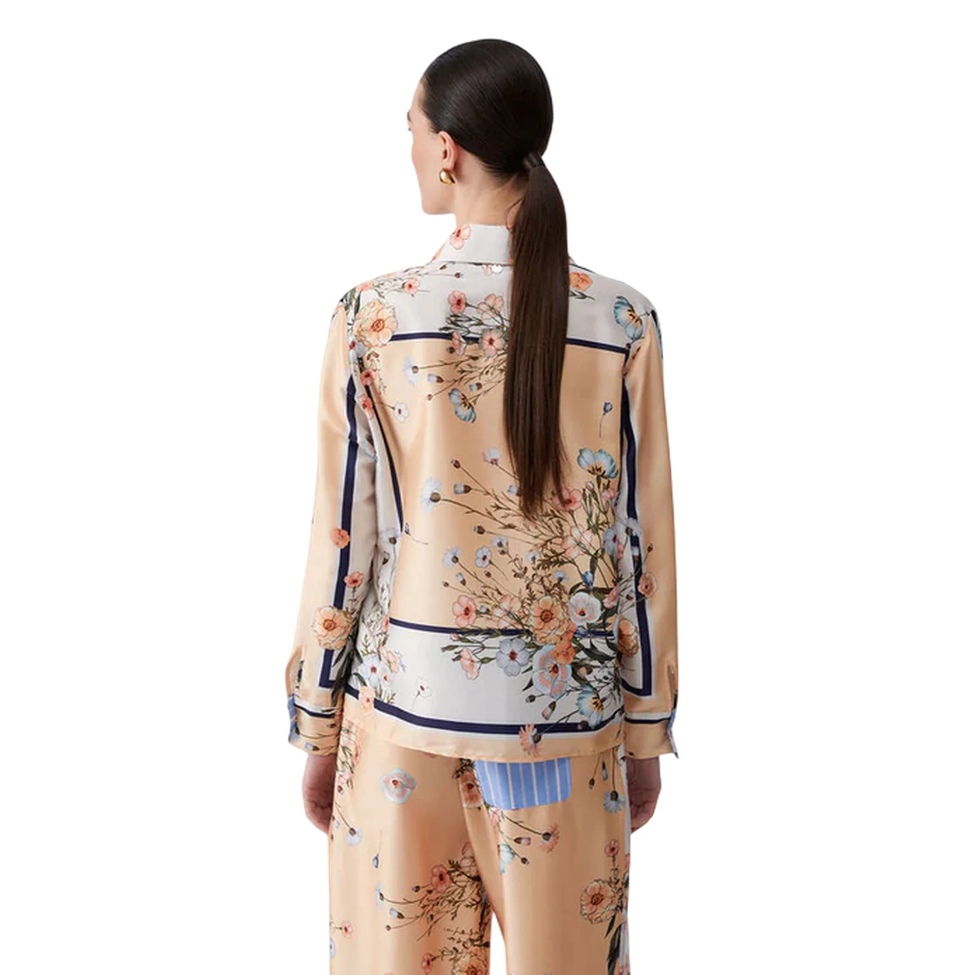 Camicia da donna con stampa floreale - Image 3