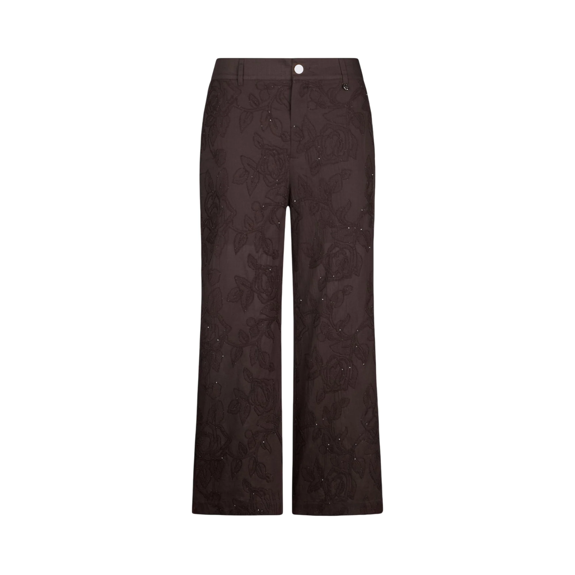 Pantalone Donna con ricami con paillettes