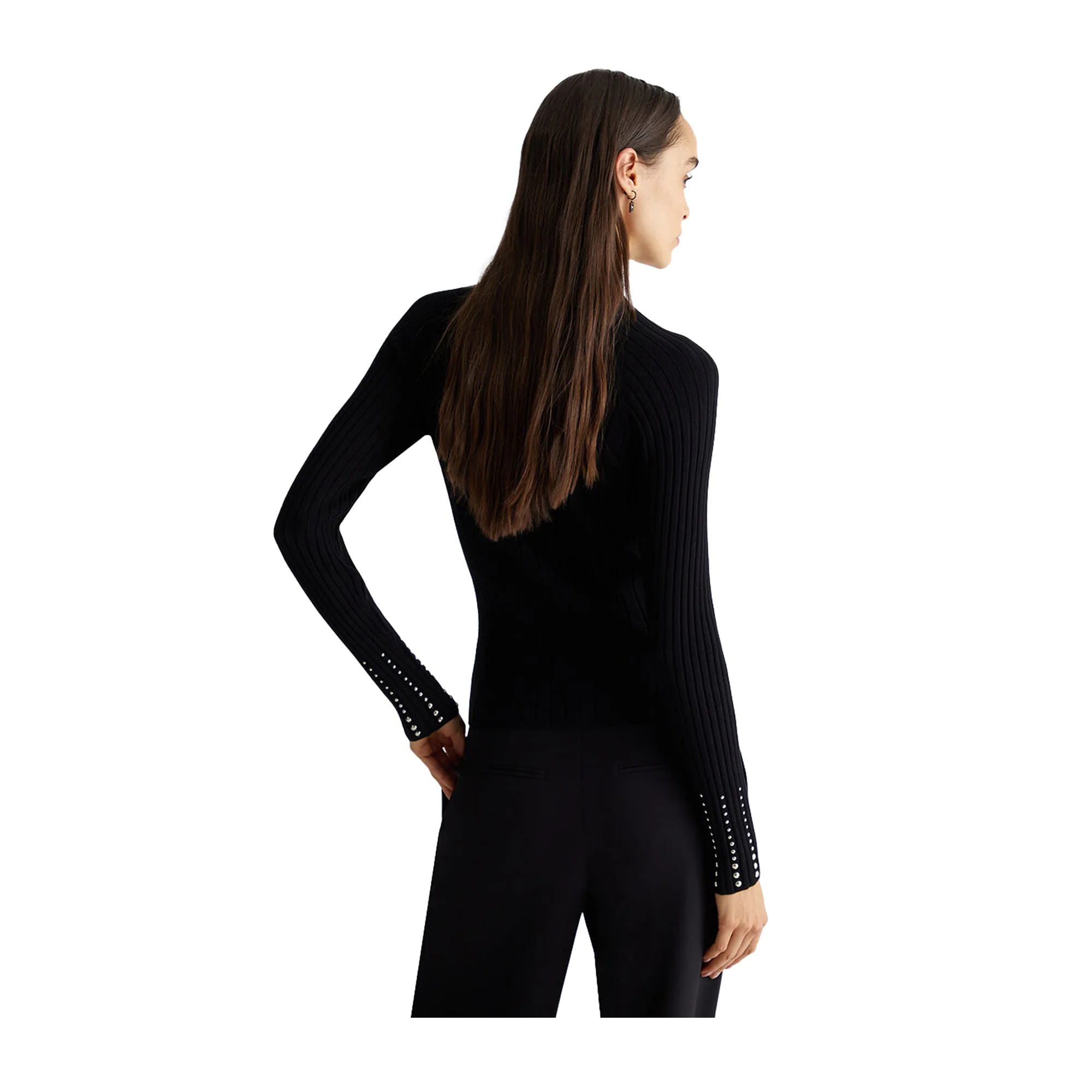 Maglia Donna con borchie sulle maniche - Image 4