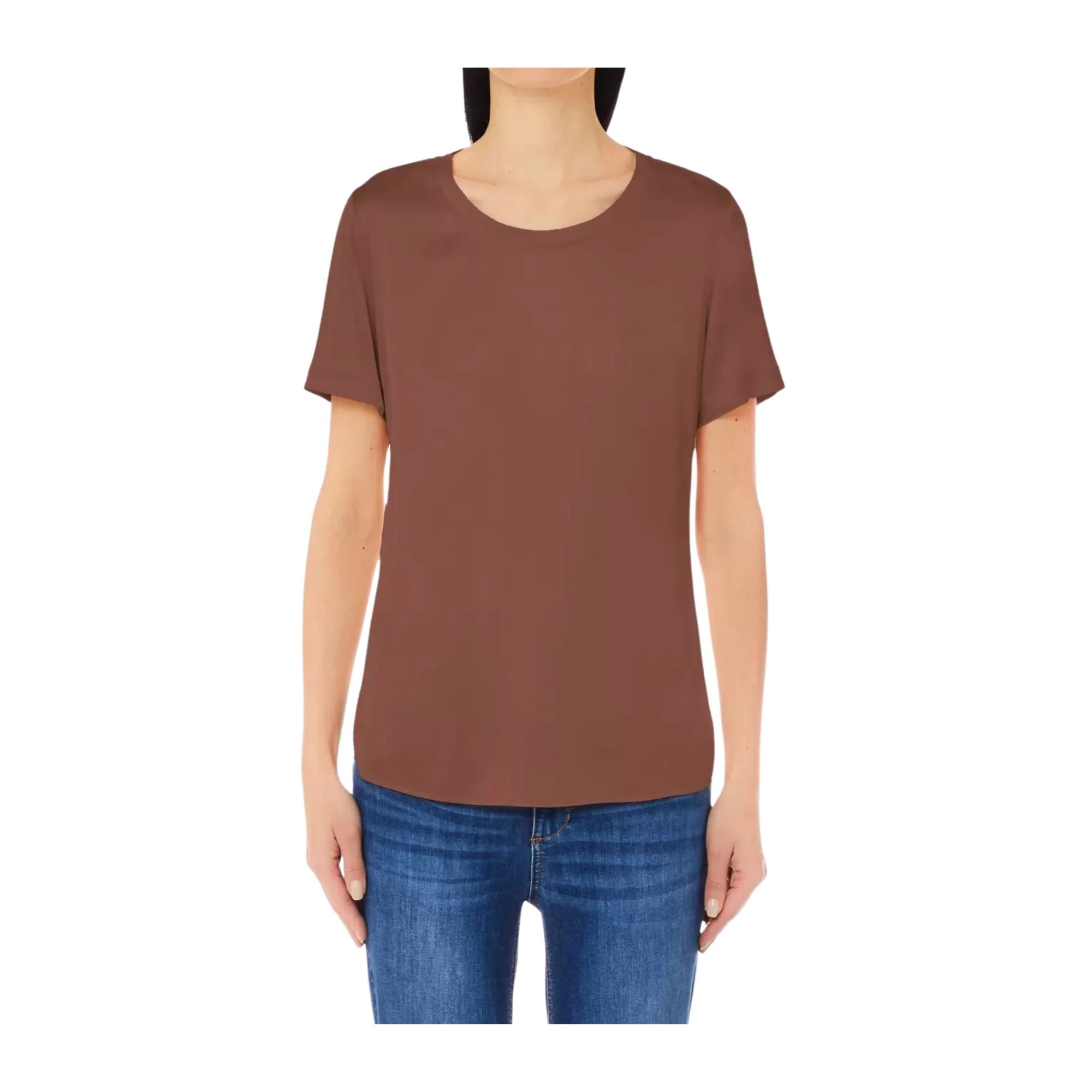 Blusa Donna a girocollo in viscosa - Image 9