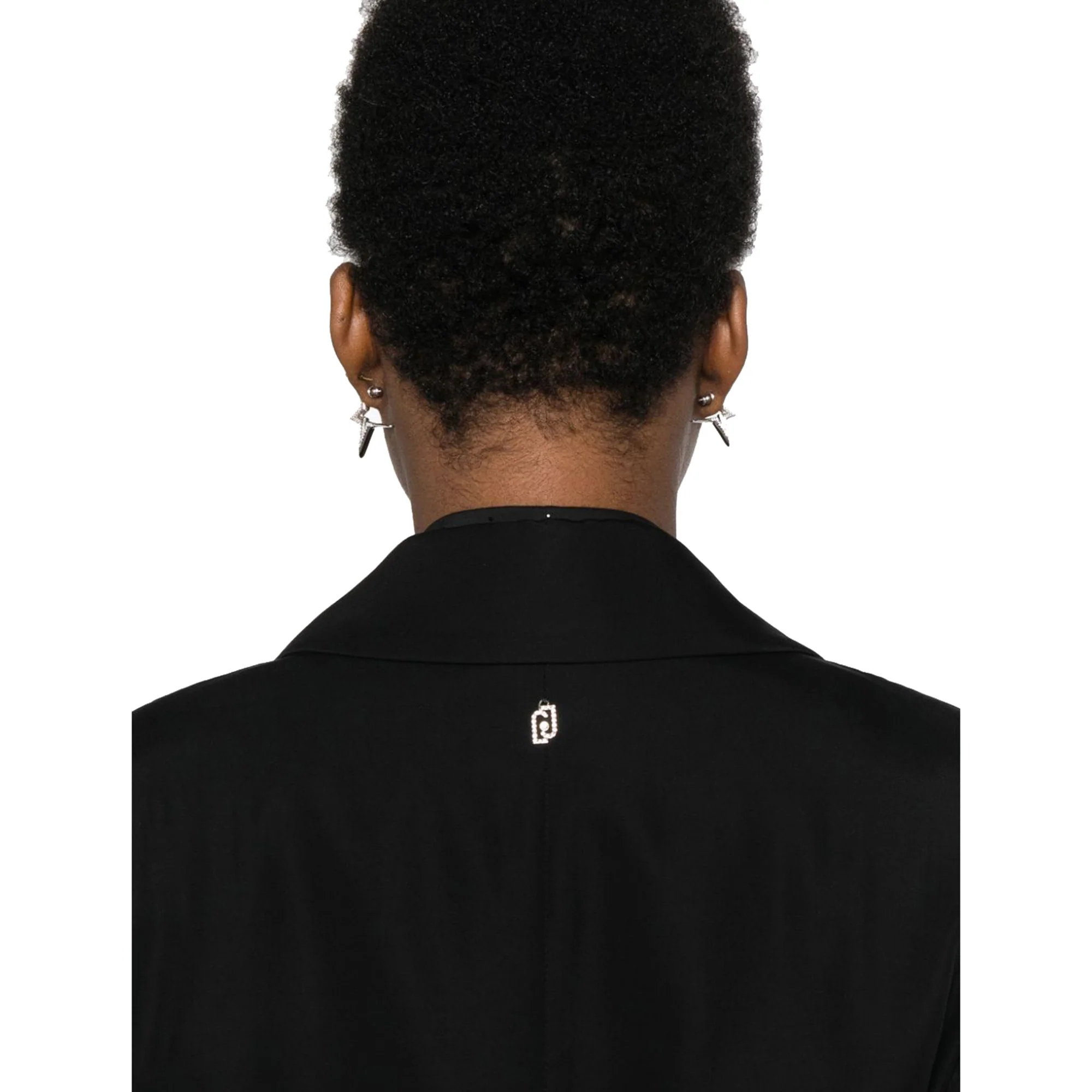 Giacca Donna dal design aperto Nero - Image 4