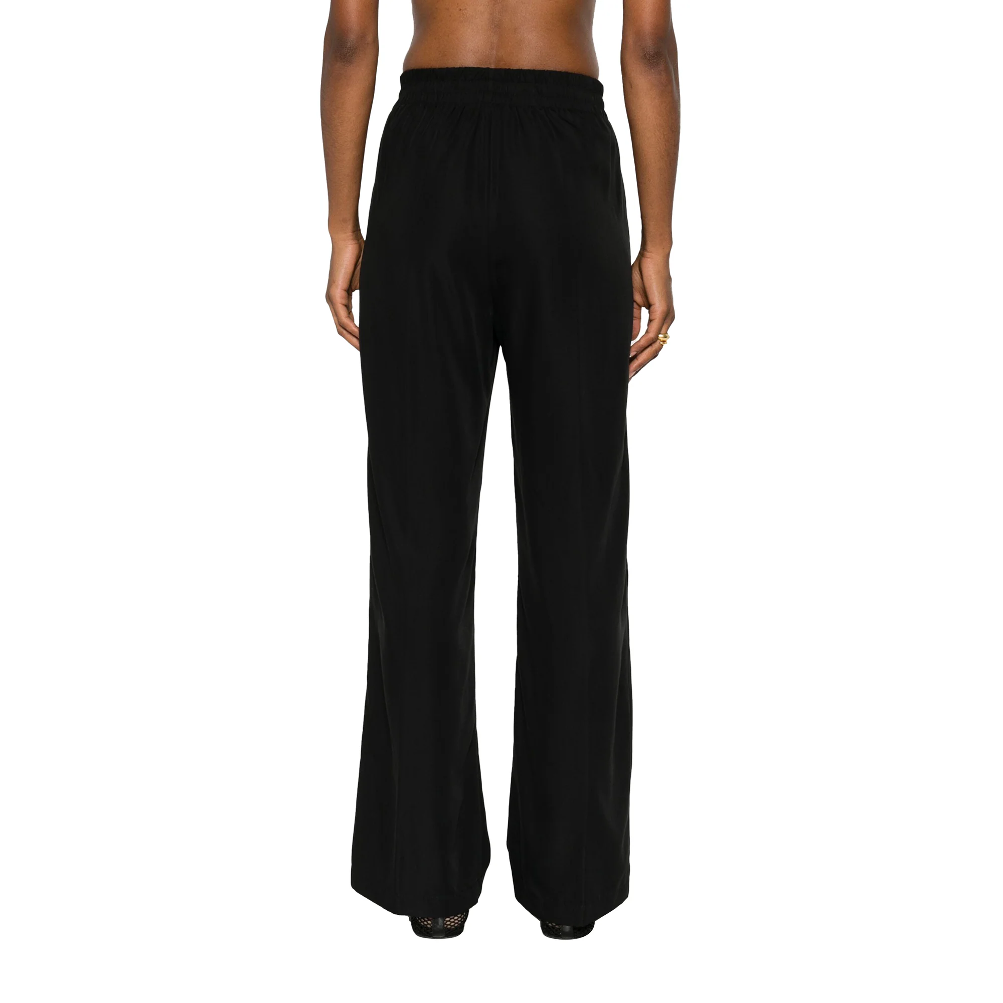 Pantaloni Donna con cintone elastico in vita Nero - Image 2