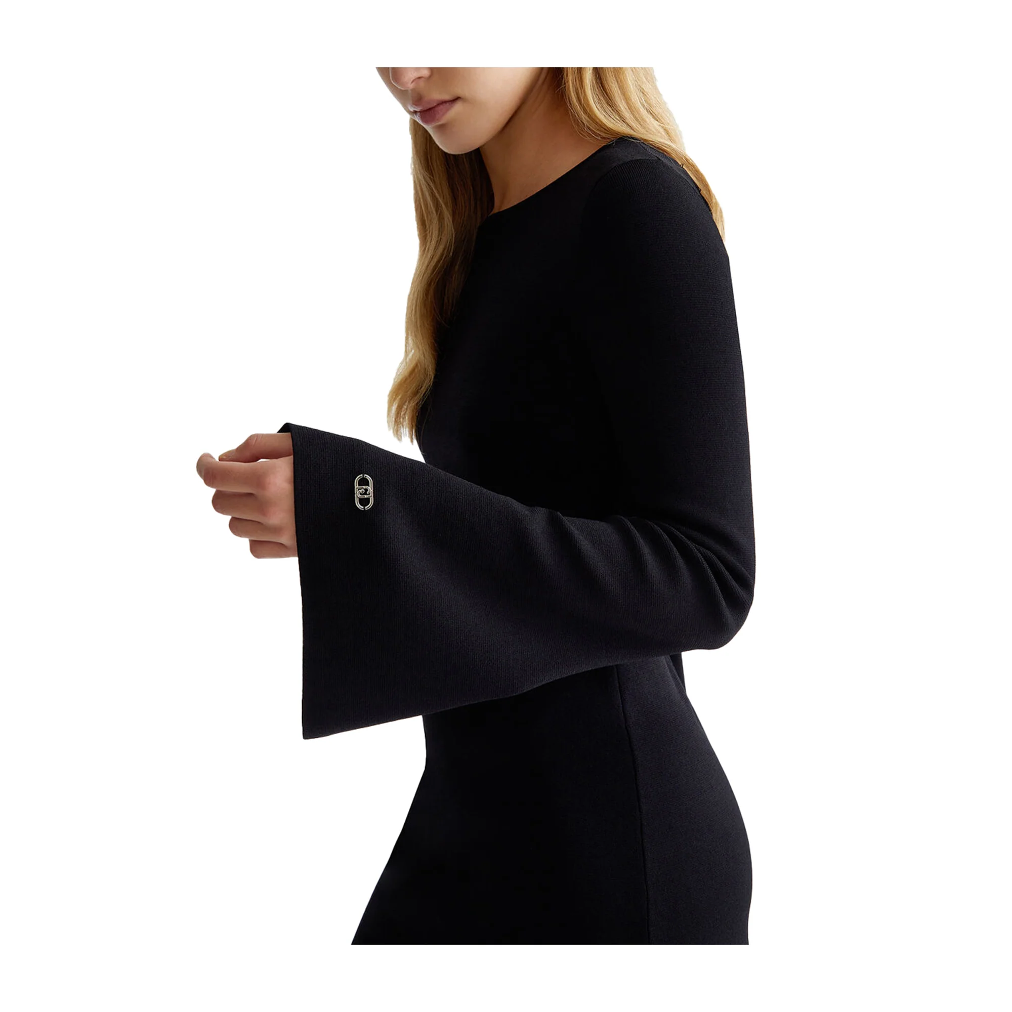 Abito Donna in Maglia Nero - Image 5
