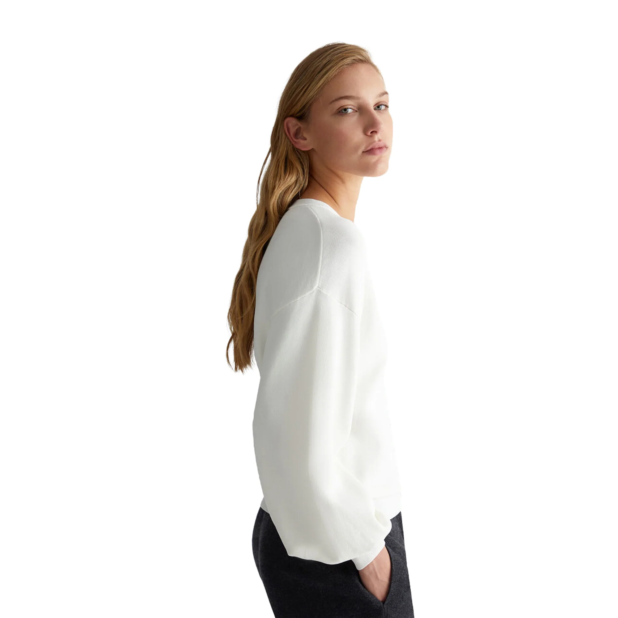 Maglia Donna con cinturino Bianco - Image 3