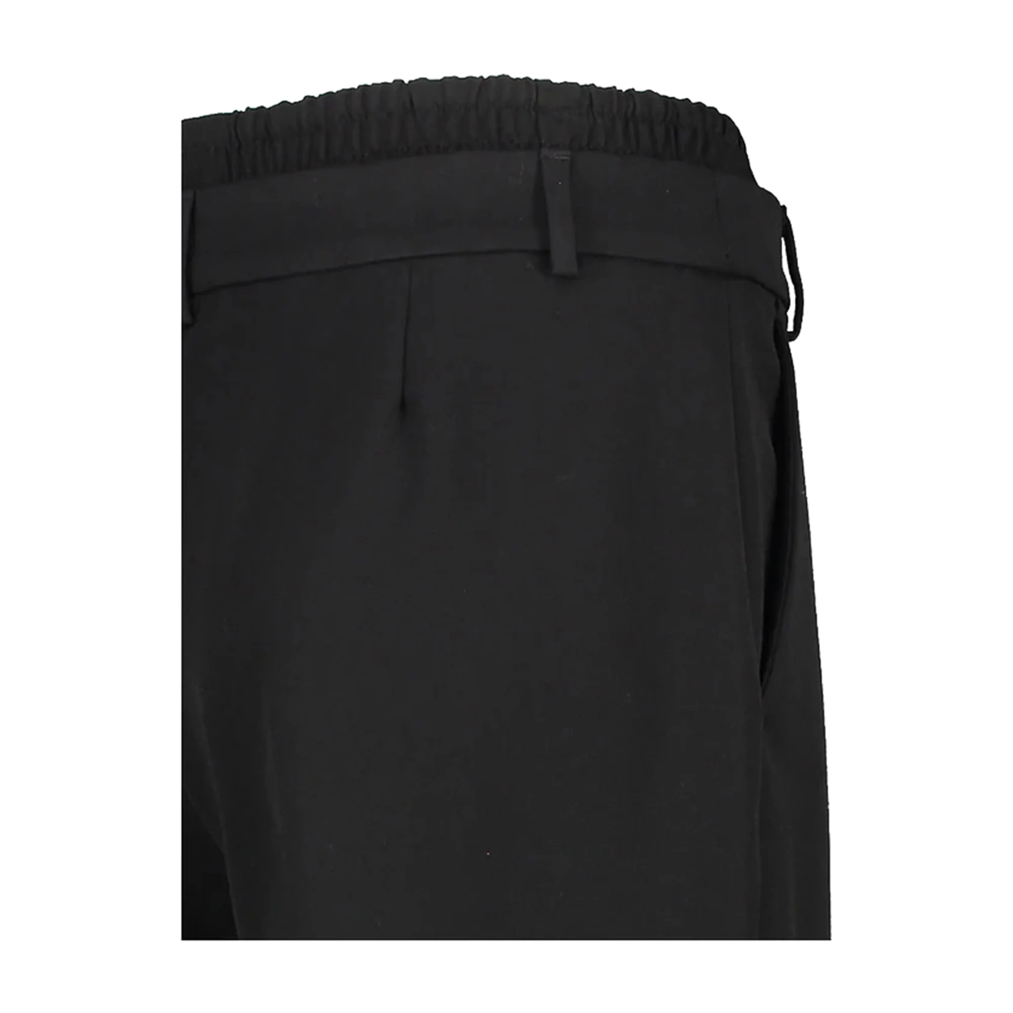 Pantaloni Donna Flare Nero con elastico - Image 5