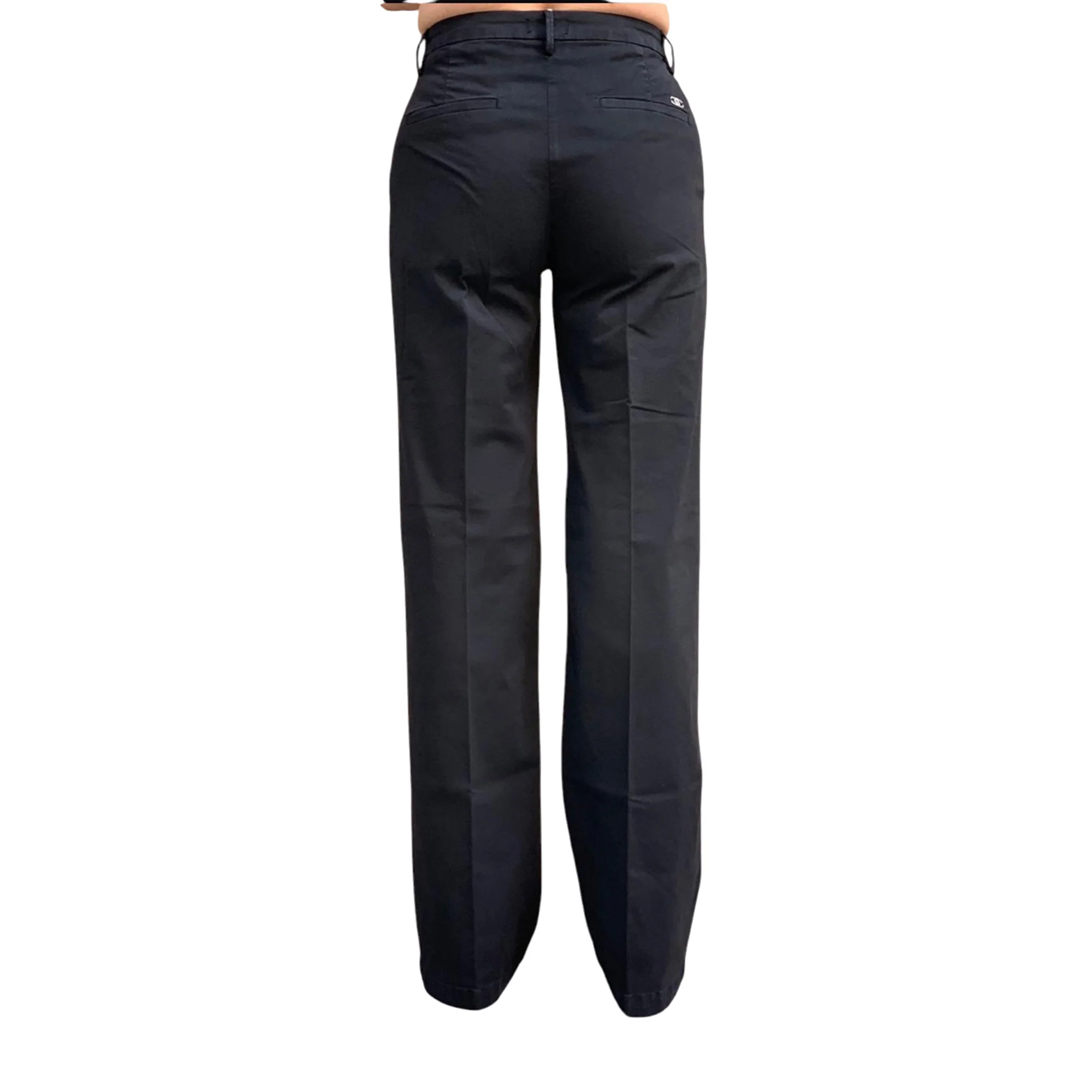 Pantaloni Donna modello Flare Nero - Image 2