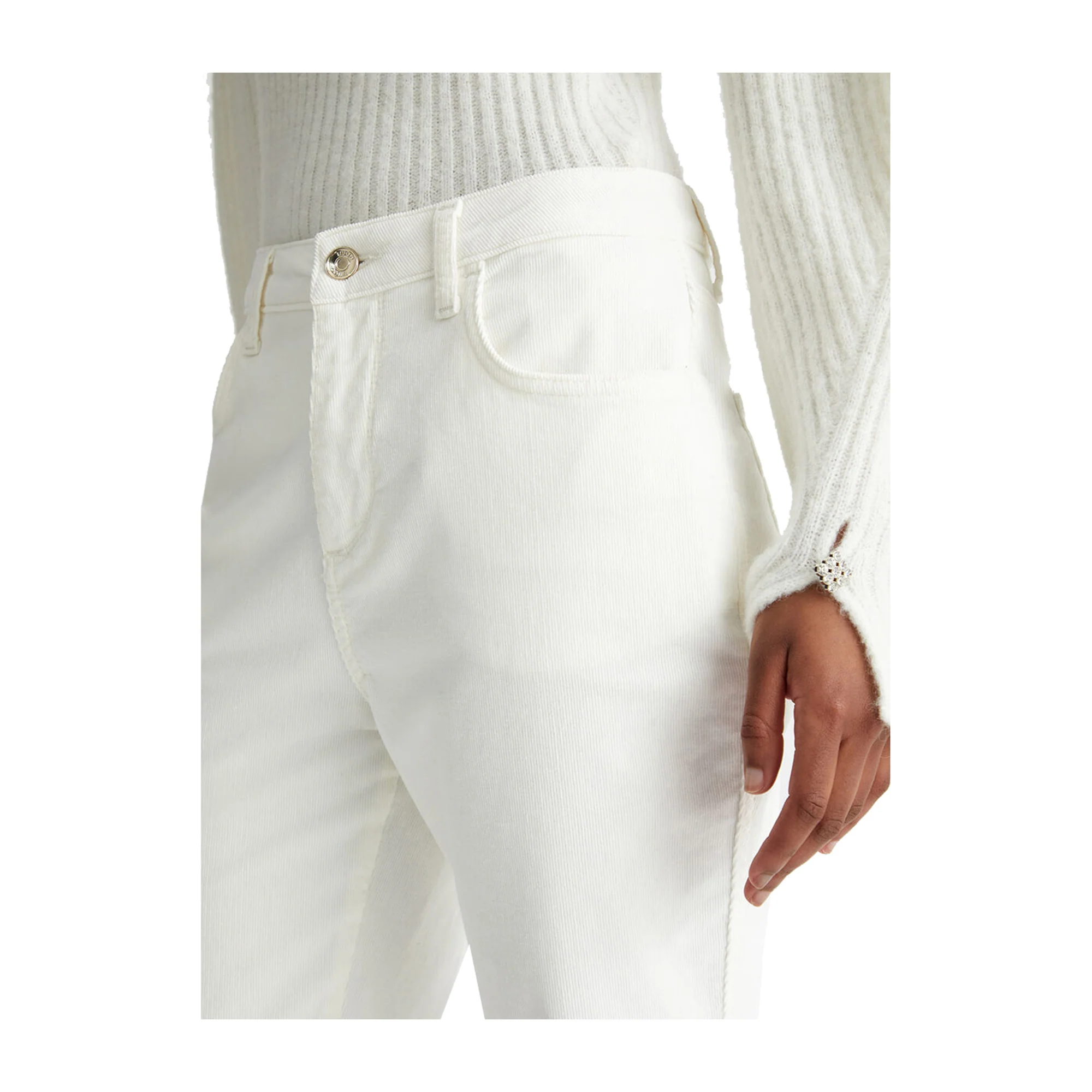 Pantaloni straight Donna in velluto - Image 5