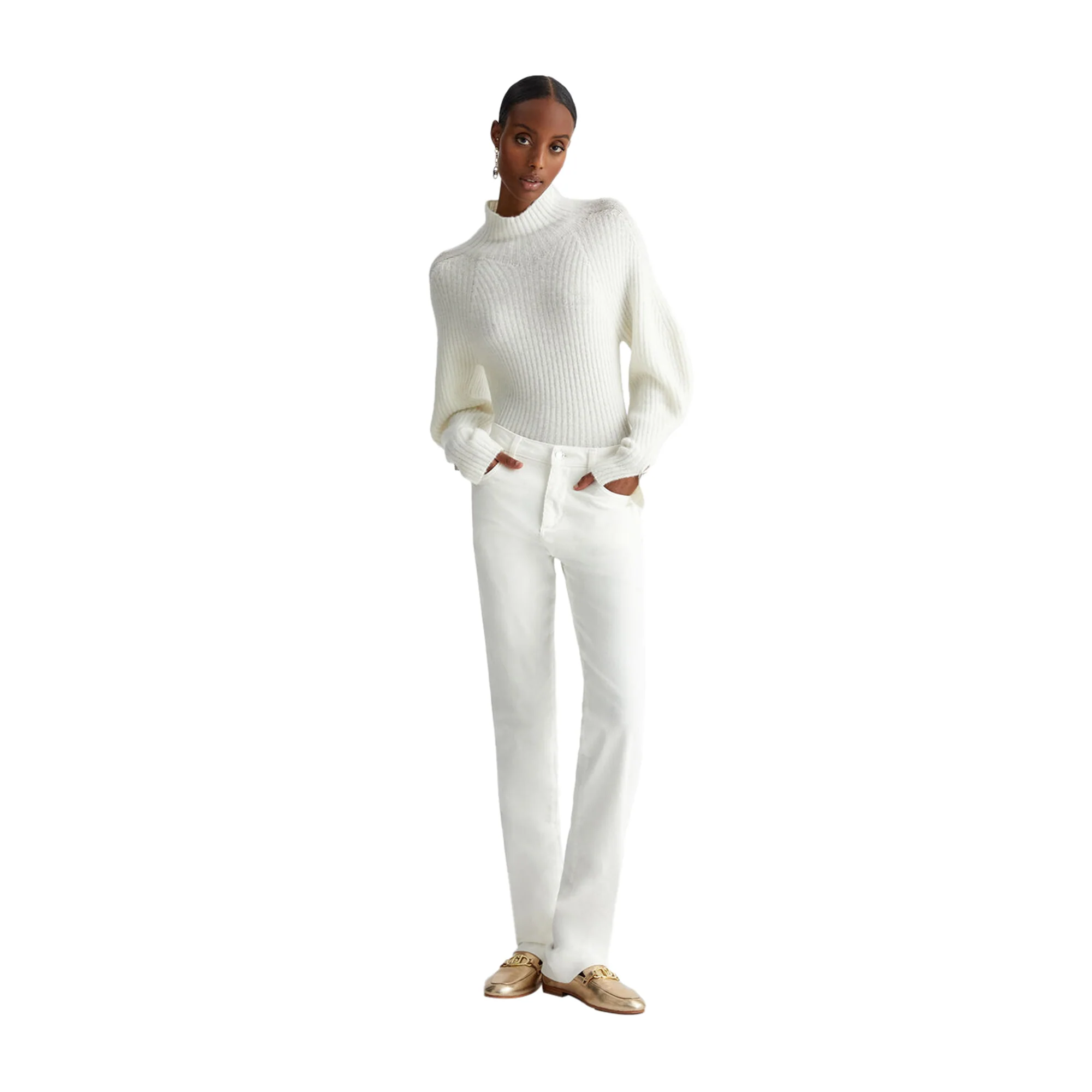Pantaloni straight Donna in velluto - Image 7