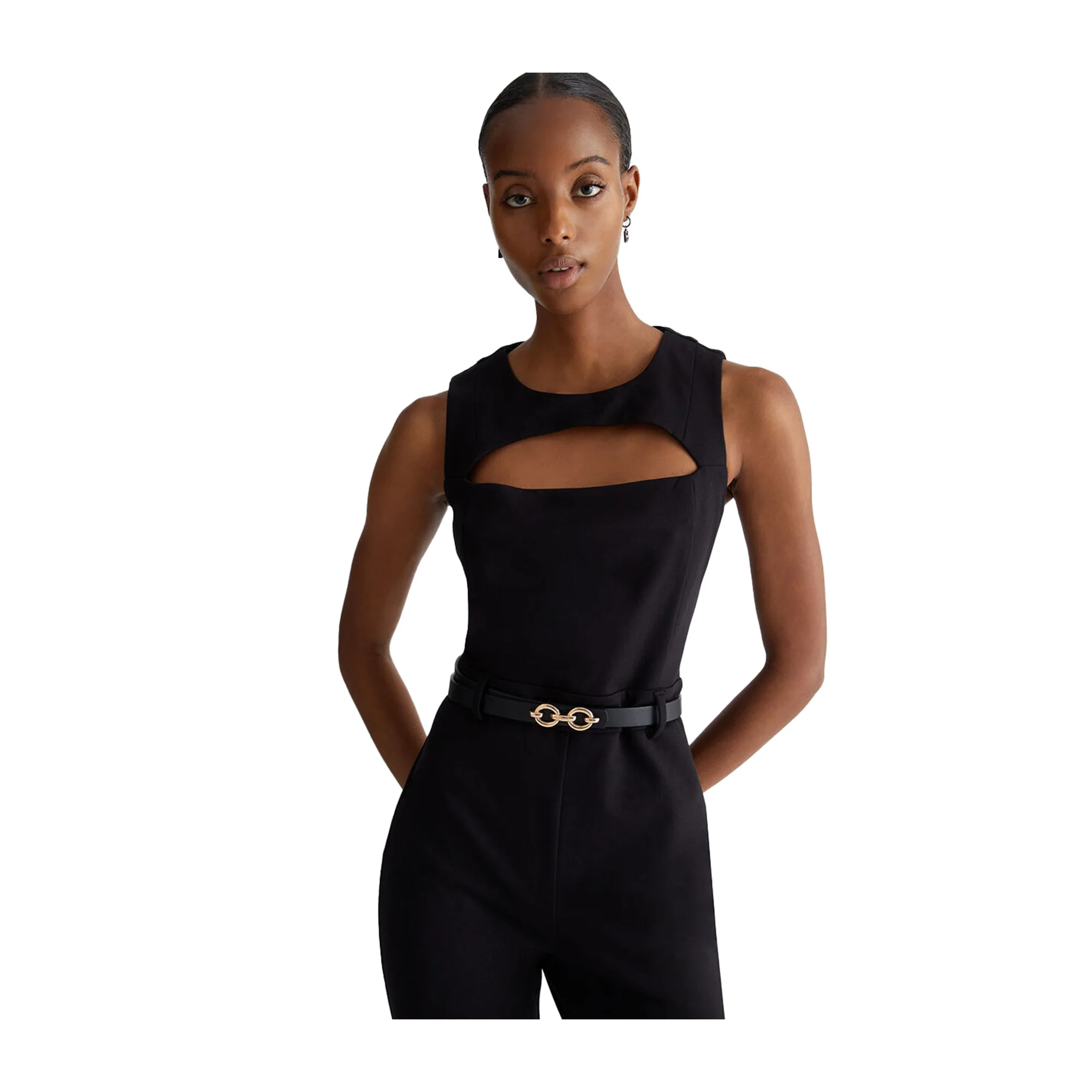 Tuta Stretch Donna con cintura - Image 5