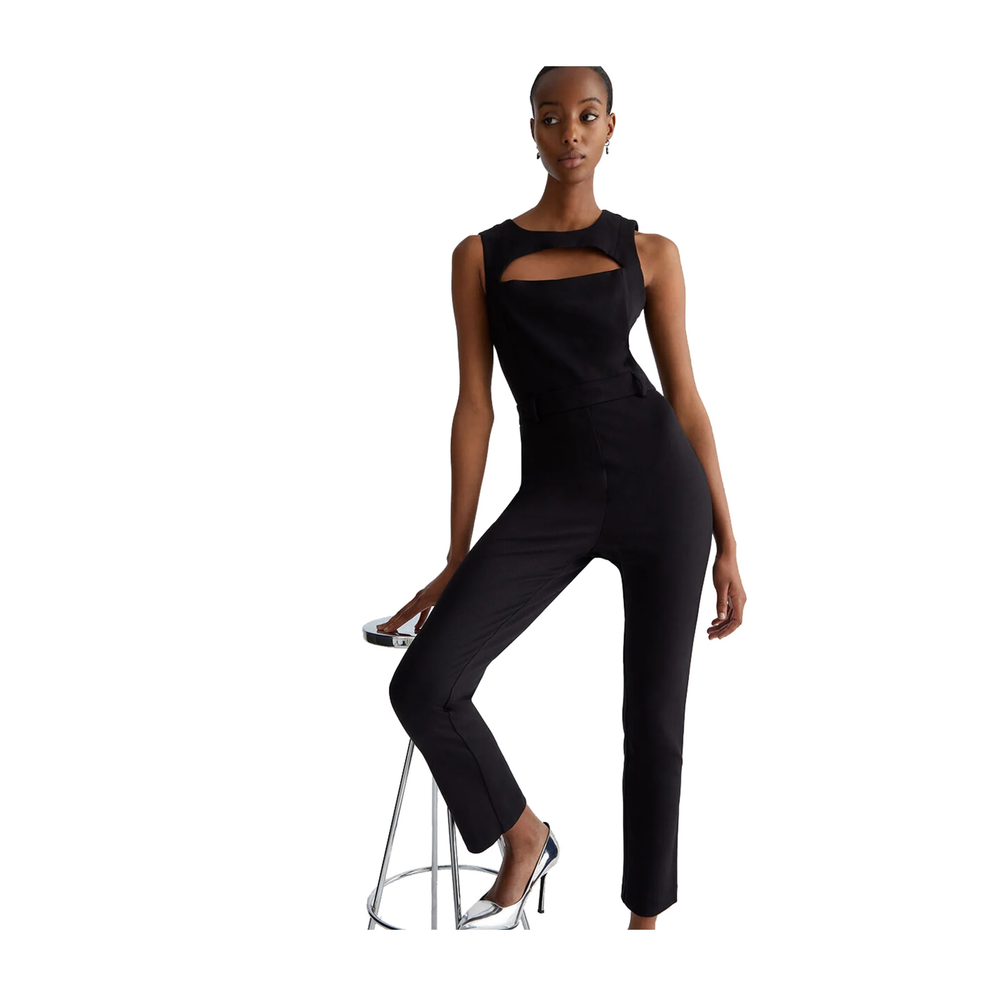 Tuta Stretch Donna con cintura - Image 7