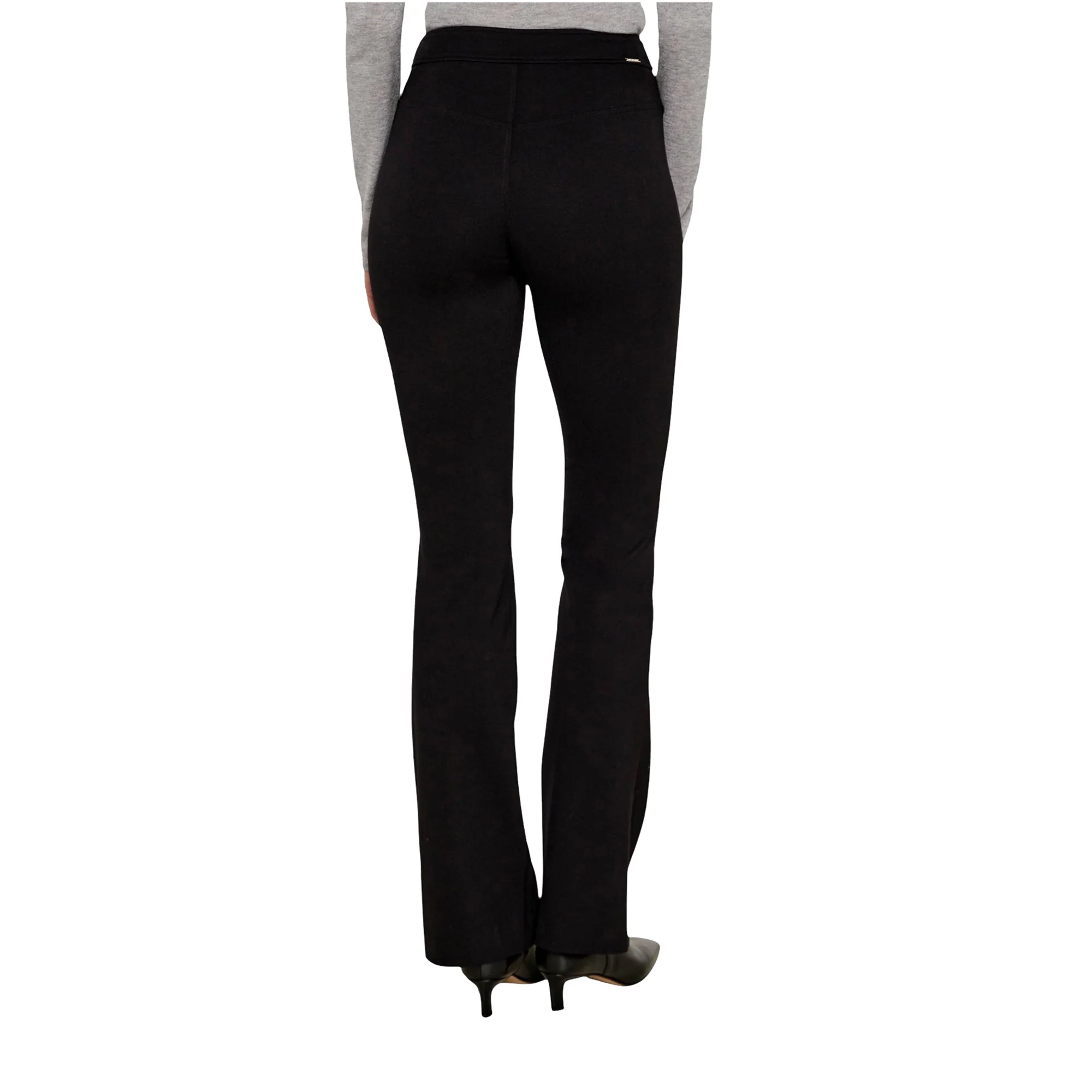 Pantaloni Donna Nero con zip - Image 2