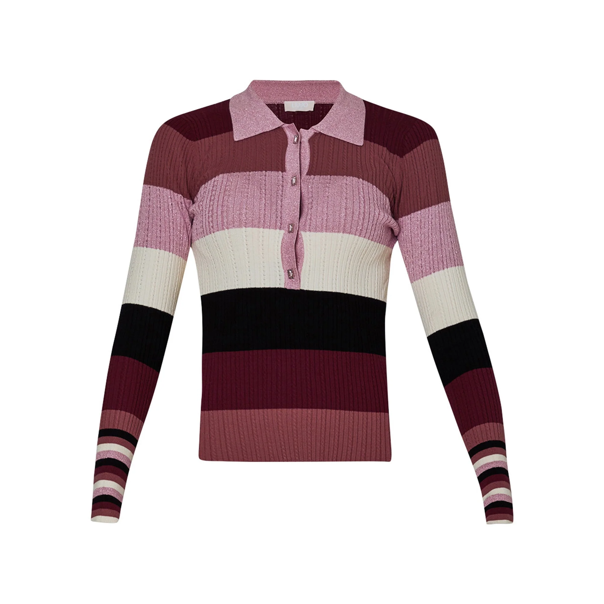 Polo Donna in maglia rigata - Image 12