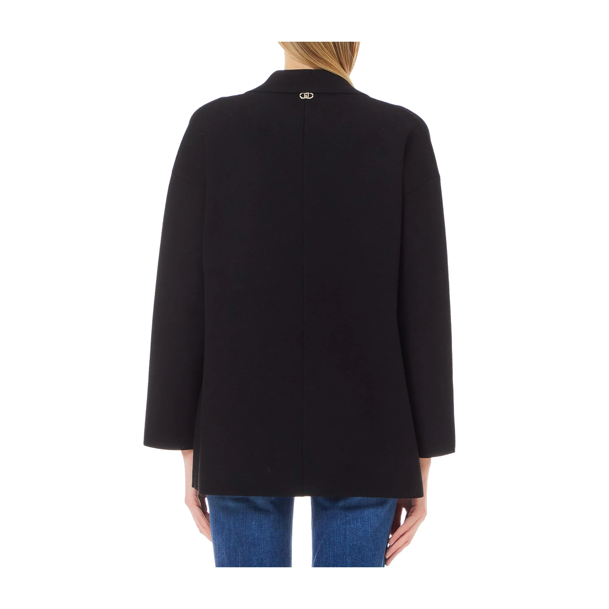 Giacca Blazer Donna dritta nera - Image 3