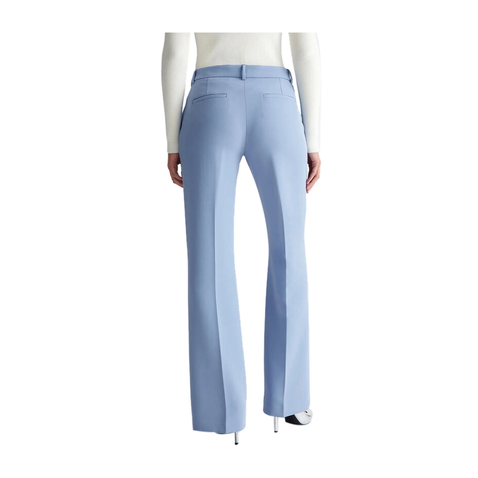 Pantaloni Flare Donna in Crêpe - Image 3