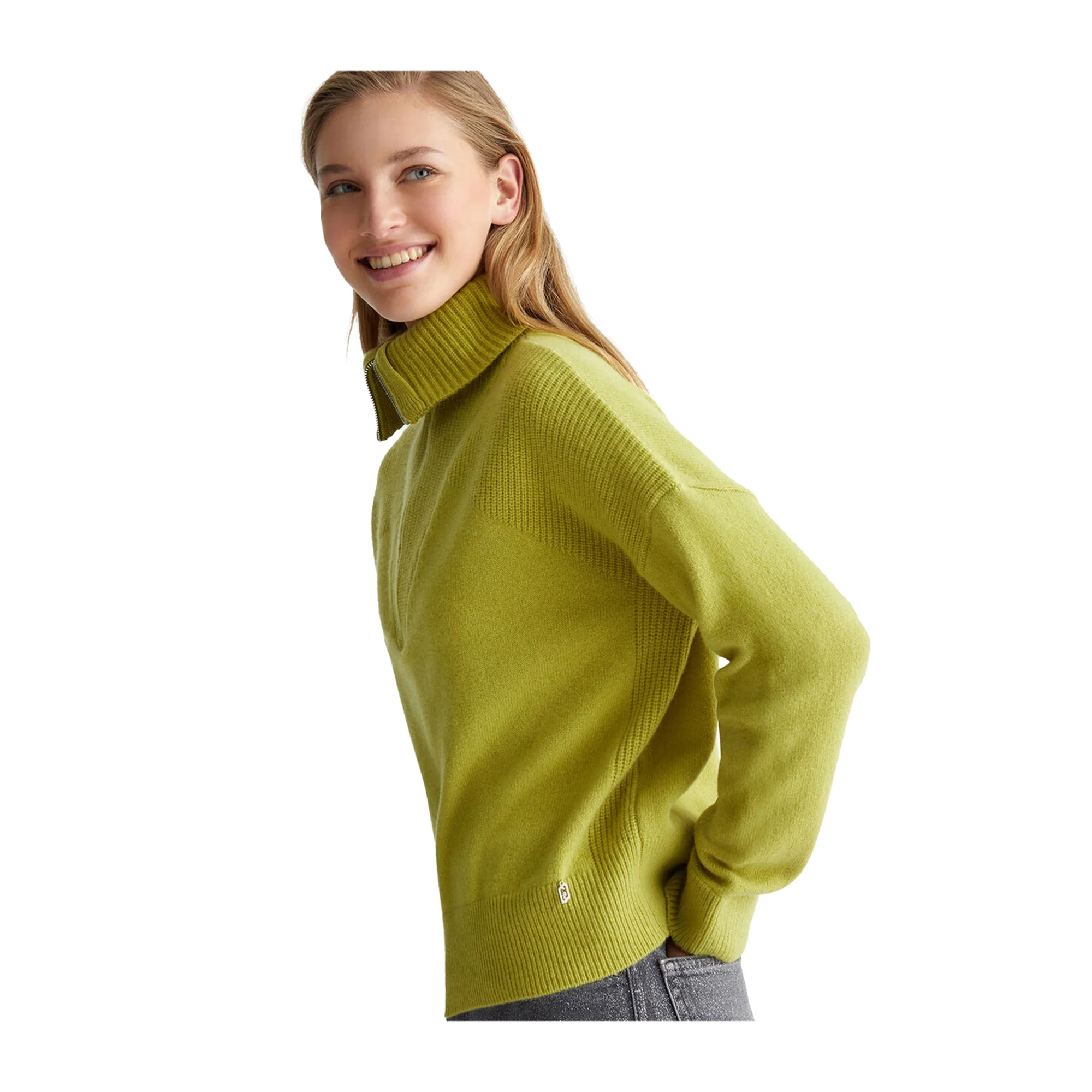 Maglia Donna in Lana con zip - Image 3