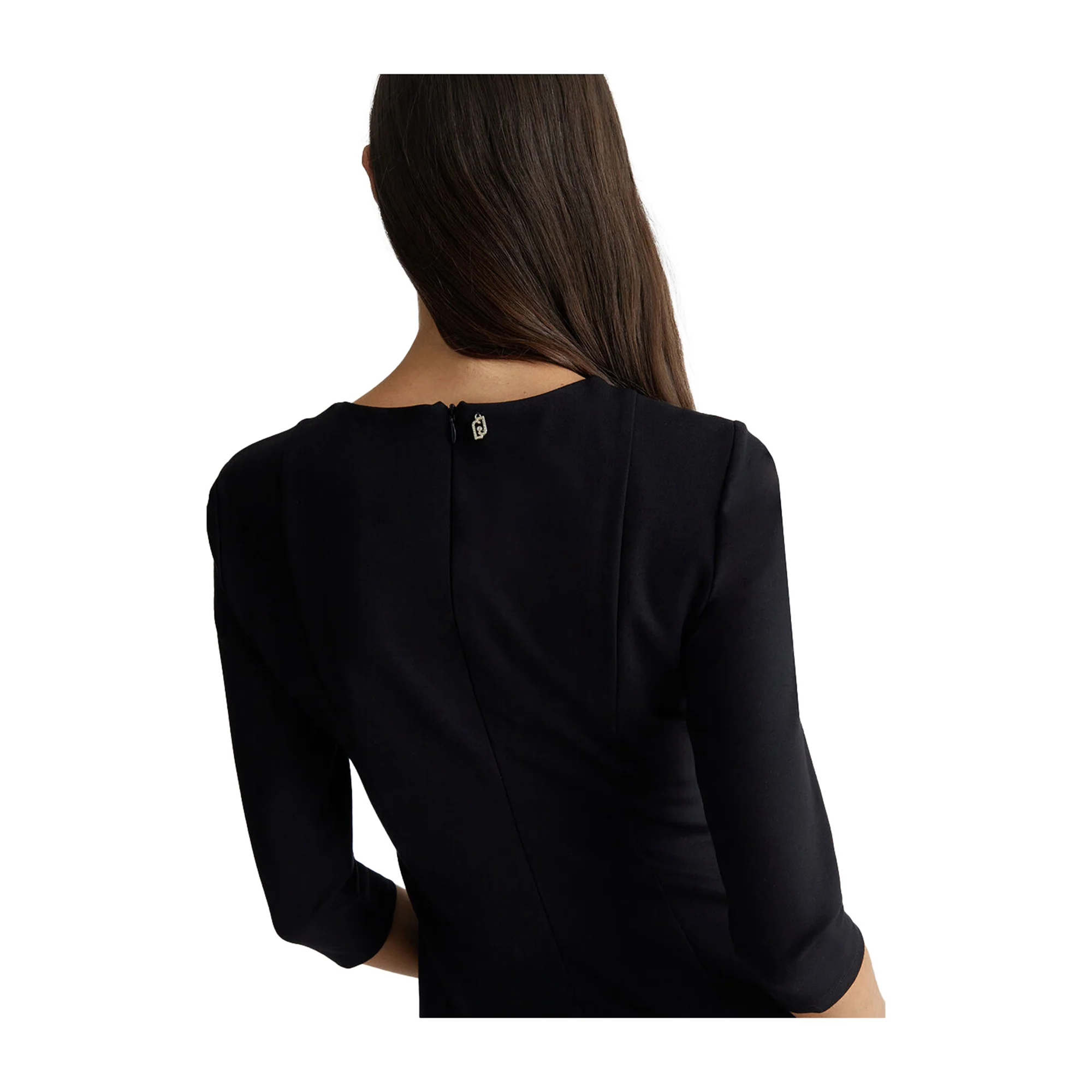 Abito Stretch Donna a tubino nero - Image 6